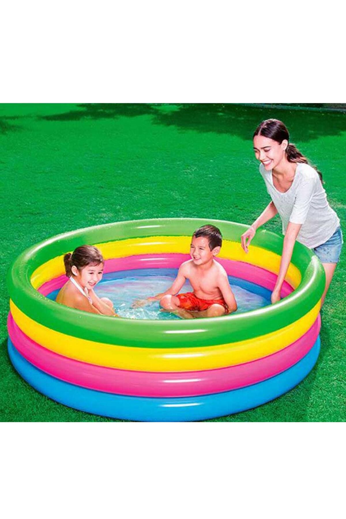 Bestway 51117, 4 Boğum, Şişme Aile Ve Çocuk Havuzu (157X46 CM) Bestway 51117, 4 Boğum, Şişme Aile Ve Çocuk Havuzu (157X46 CM)