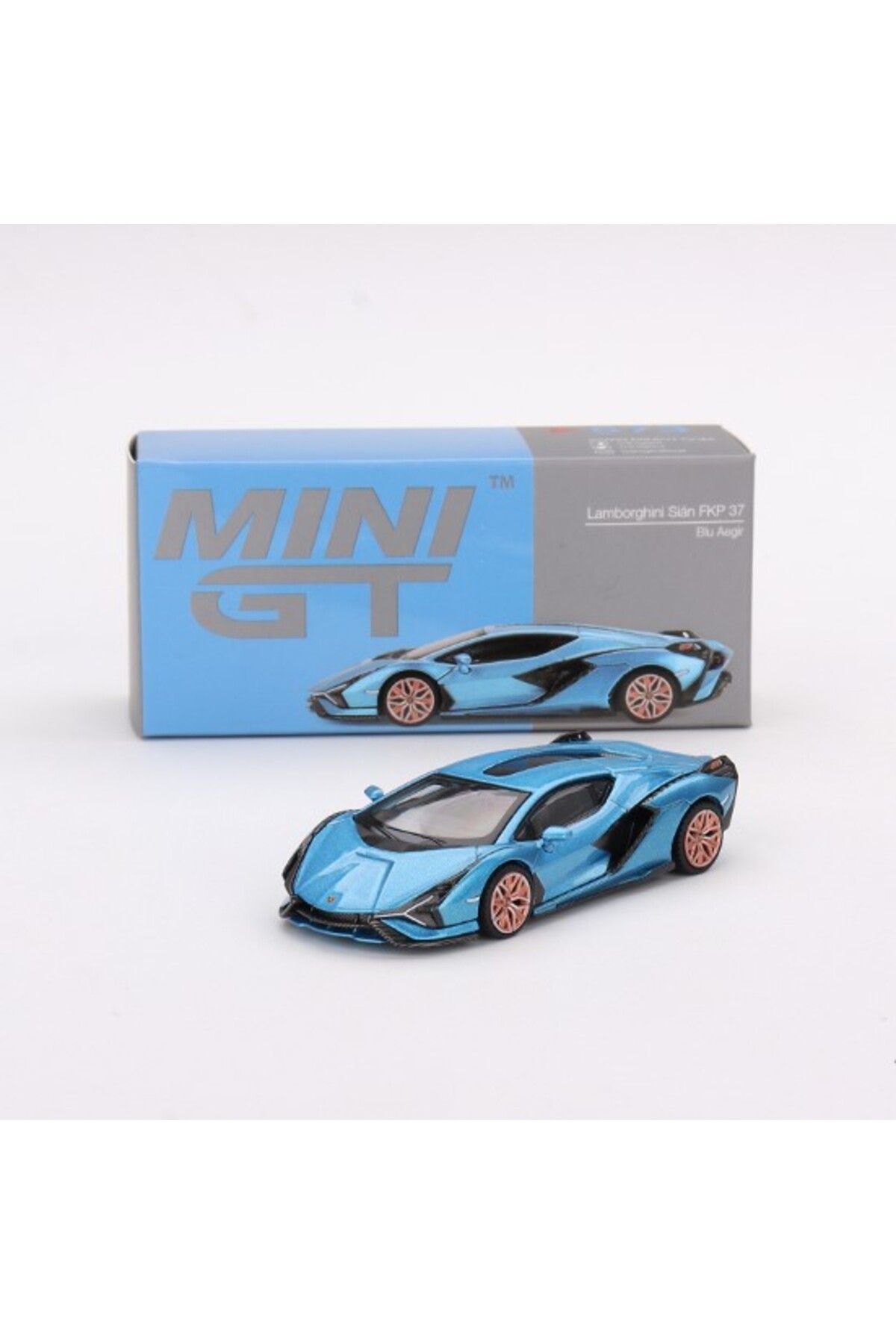 Mini GT 1:64 Lamborghini Sián FKP 37 Blu Aegir – Mavi Diecast Model Araba Mini GT 1:64 Lamborghini Sián FKP 37 Blu Aegir – Mavi Diecast Model Araba