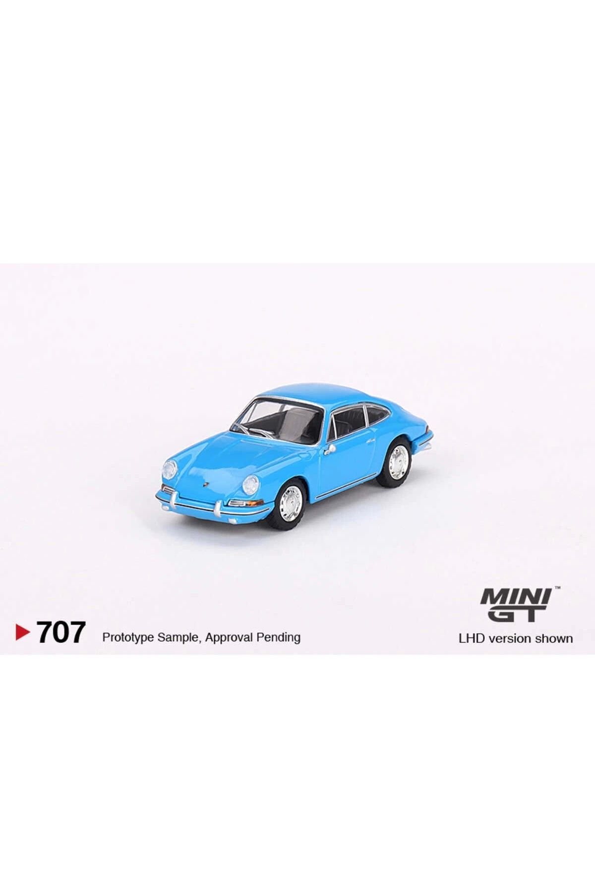 Mini GT 1:64 Porsche 901 (1963) Quicksilver – Mavi Diecast Model Araba 707 Mini GT 1:64 Porsche 901 (1963) Quicksilver – Mavi Diecast Model Araba 707