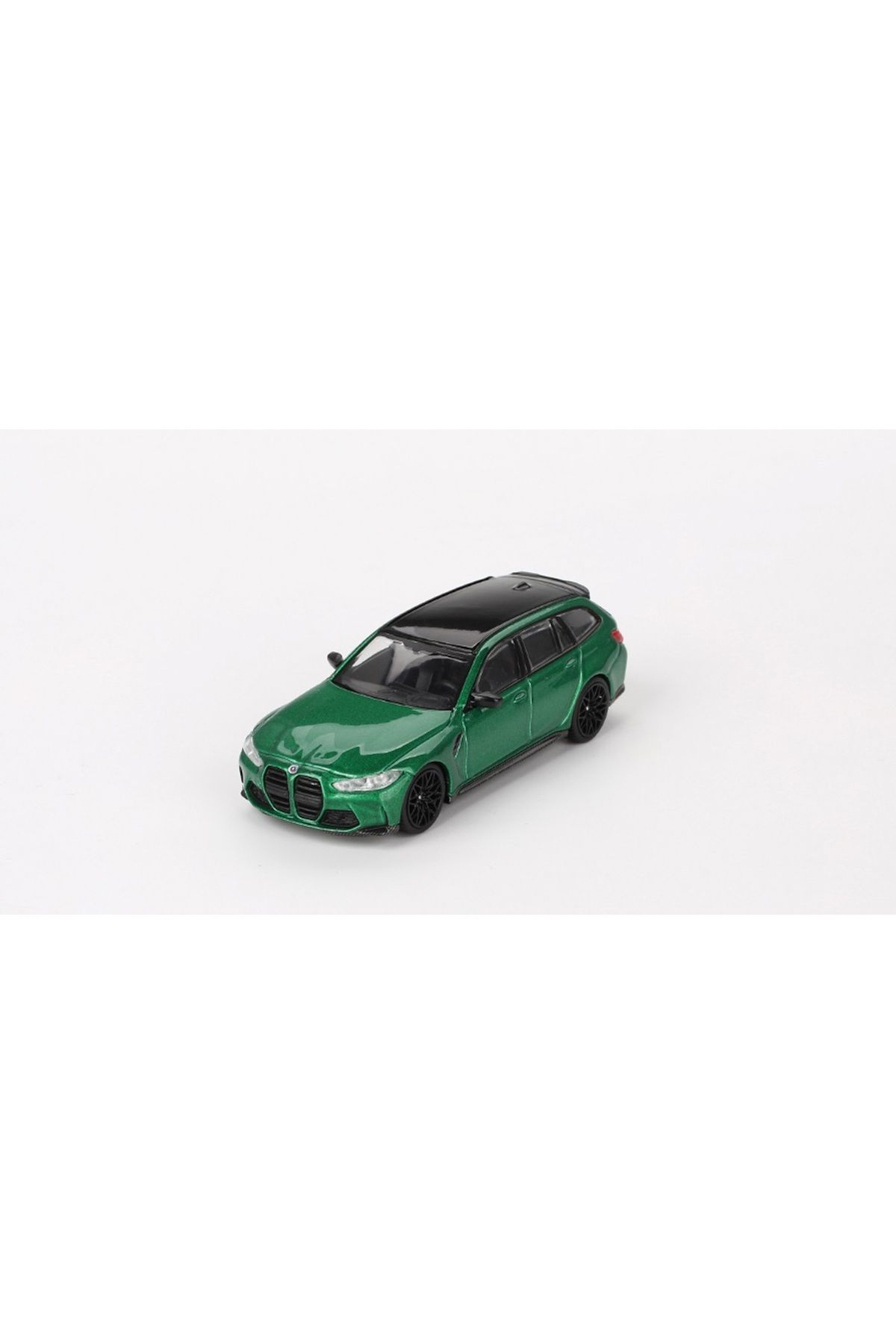Mini GT 1:64 BMW M3 Competition Touring – Isle of Man Yeşil Metalik Model Araba (No. 764) Mini GT 1:64 BMW M3 Competition Touring – Isle of Man Yeşil Metalik Model Araba (No. 764)