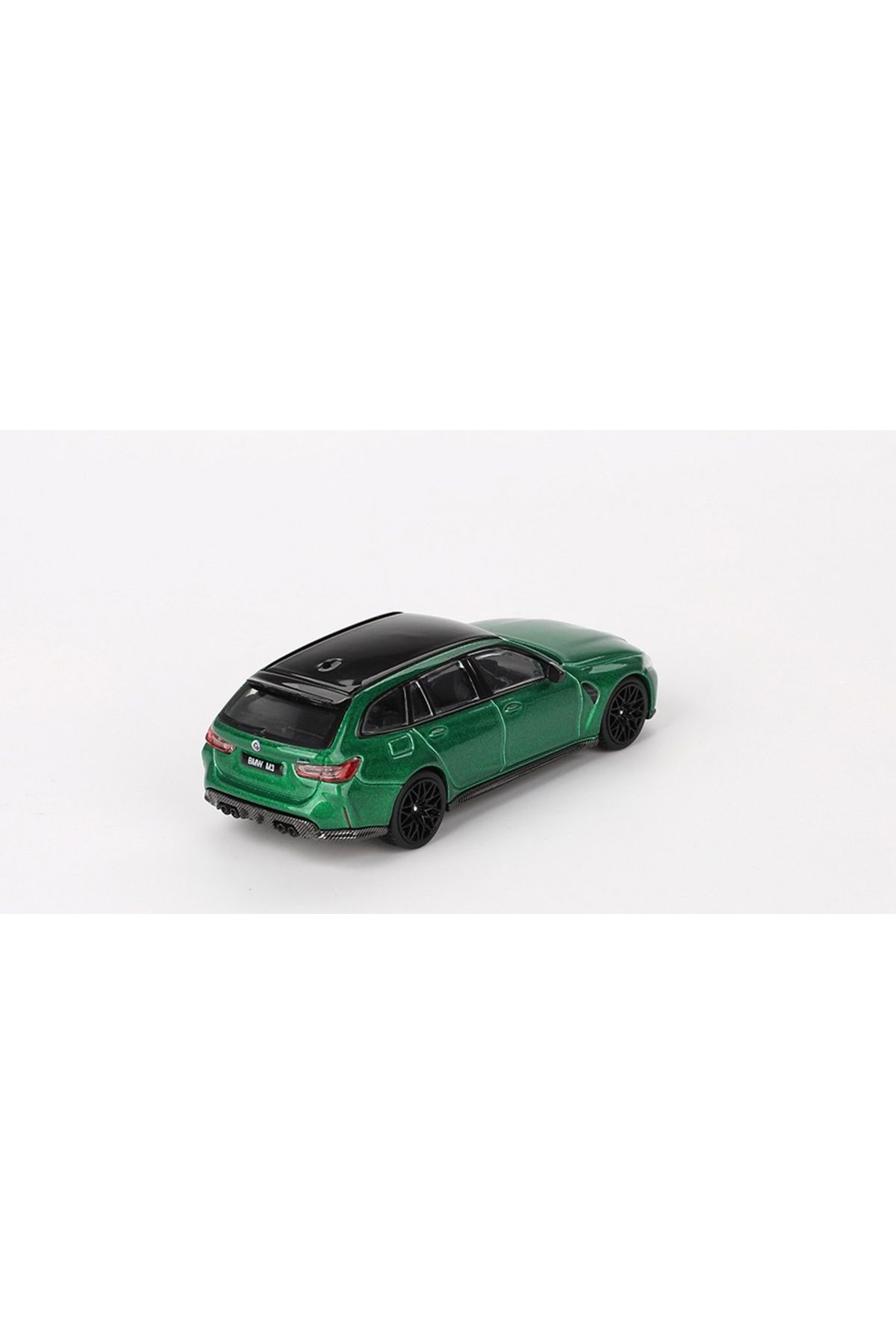 Mini GT 1:64 BMW M3 Competition Touring – Isle of Man Yeşil Metalik Model Araba (No. 764) Mini GT 1:64 BMW M3 Competition Touring – Isle of Man Yeşil Metalik Model Araba (No. 764)