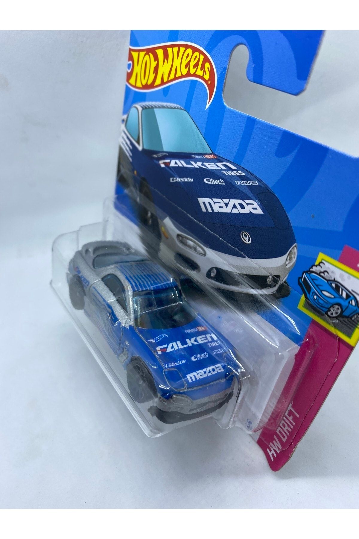 Hot Wheels 95 Mazda Rx-7 Falken Gri Hot Wheels 95 Mazda Rx-7 Falken Gri