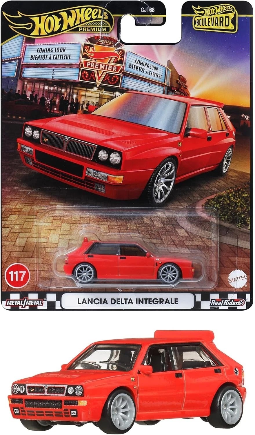 Hot Wheels Boulevard Premium Lancia Delta Integrale 1:64 Diecast Araba Hot Wheels Boulevard Premium Lancia Delta Integrale 1:64 Diecast Araba