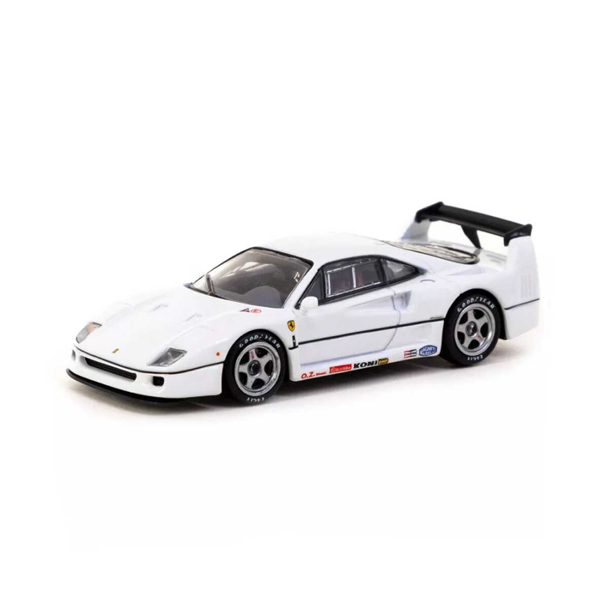 Tarmac Works 1:64 Ferrari F40 Diecast Model Araba – Beyaz Renk, Koleksiyonluk Tarmac Works 1:64 Ferrari F40 Diecast Model Araba – Beyaz Renk, Koleksiyonluk