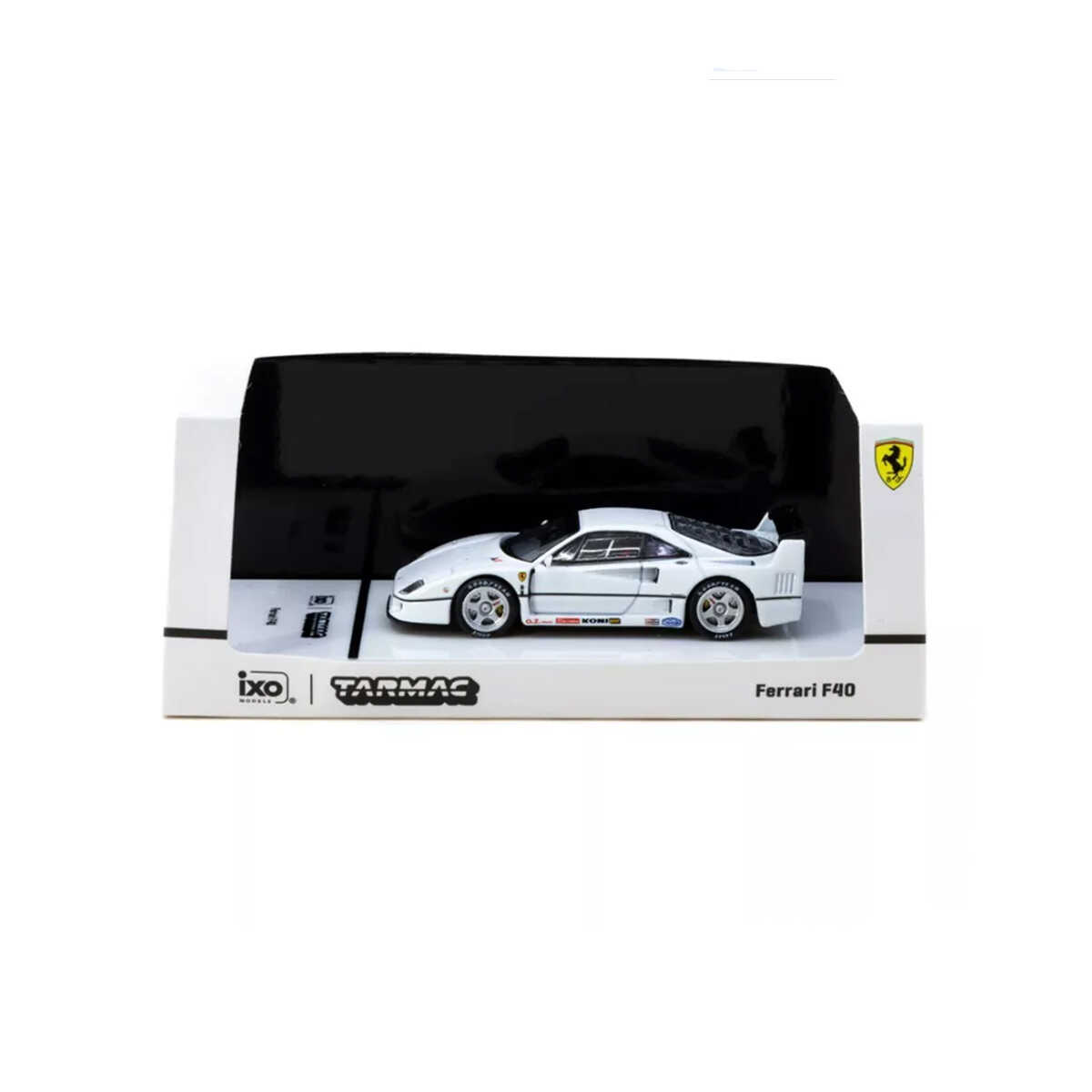 Tarmac Works 1:64 Ferrari F40 Diecast Model Araba – Beyaz Renk, Koleksiyonluk Tarmac Works 1:64 Ferrari F40 Diecast Model Araba – Beyaz Renk, Koleksiyonluk