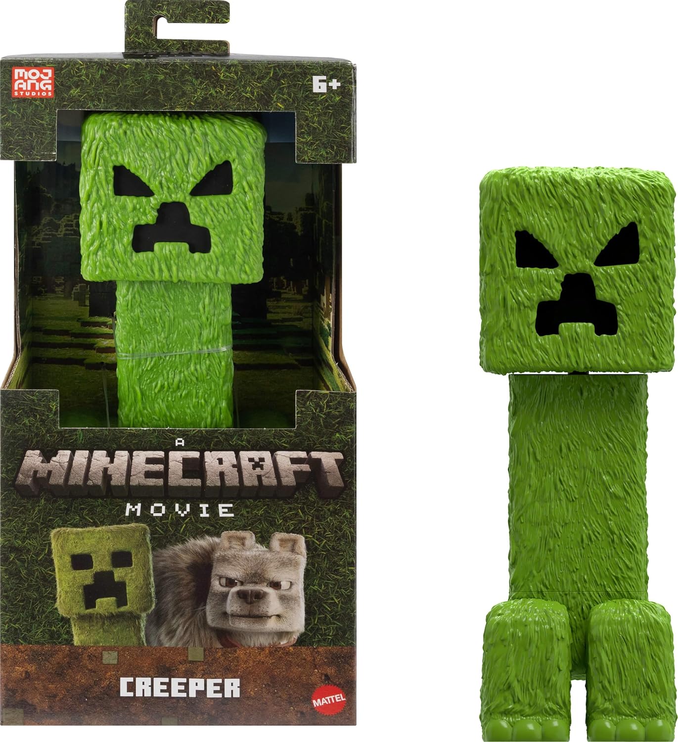 Minecraft Movie Creeper Figür 30cm – Hareketli Baş ve Ayaklar Minecraft Movie Creeper Figür 30cm – Hareketli Baş ve Ayaklar
