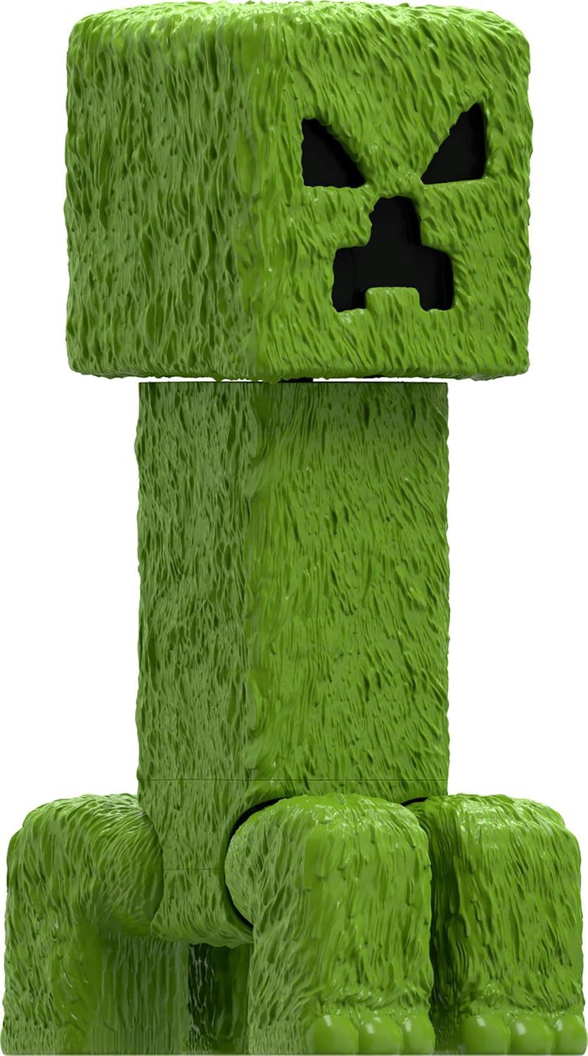 Minecraft Movie Creeper Figür 30cm – Hareketli Baş ve Ayaklar Minecraft Movie Creeper Figür 30cm – Hareketli Baş ve Ayaklar