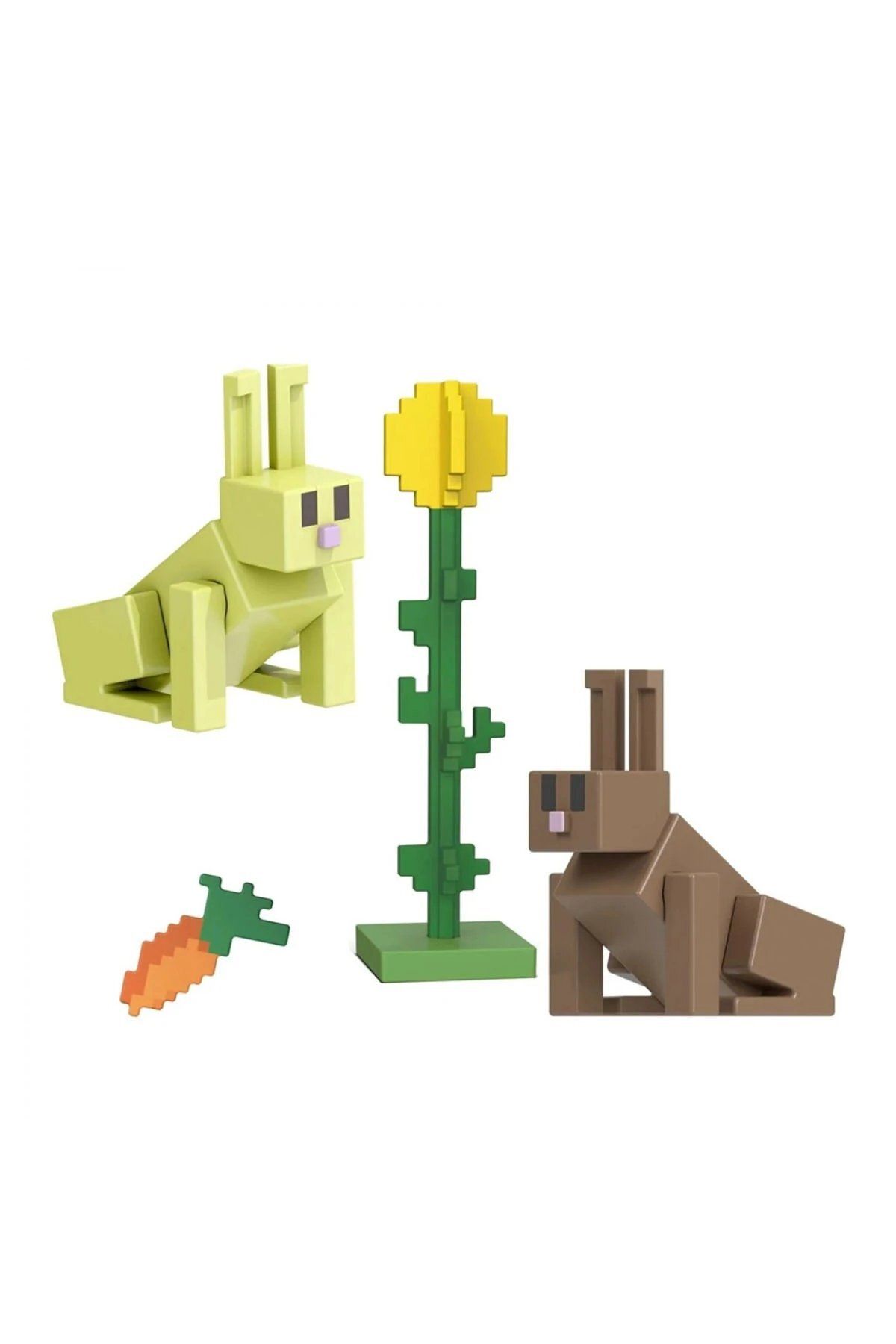 Minecraft Aksesuarlı Figürler Rabbits GTP08-HTN12 Minecraft Aksesuarlı Figürler Rabbits GTP08-HTN12