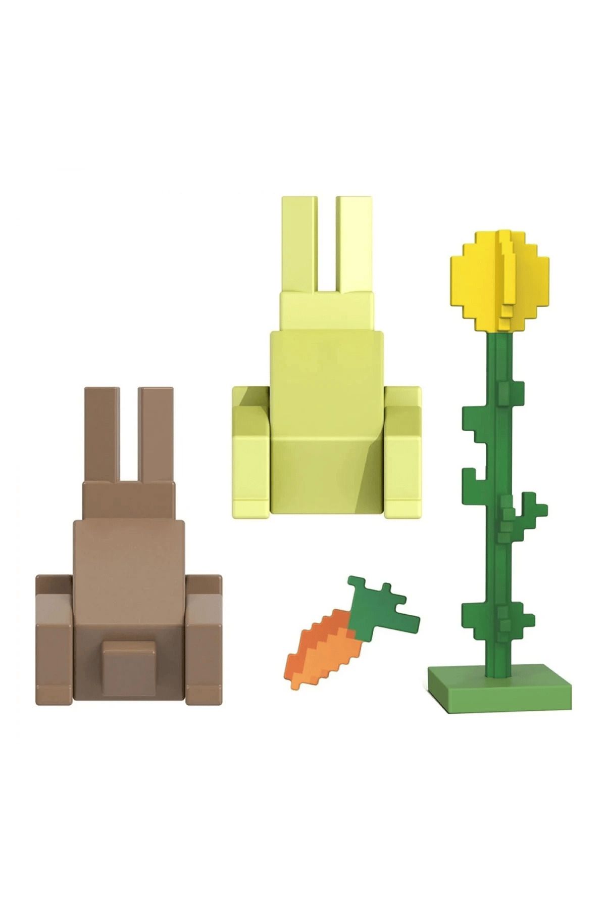 Minecraft Aksesuarlı Figürler Rabbits GTP08-HTN12 Minecraft Aksesuarlı Figürler Rabbits GTP08-HTN12