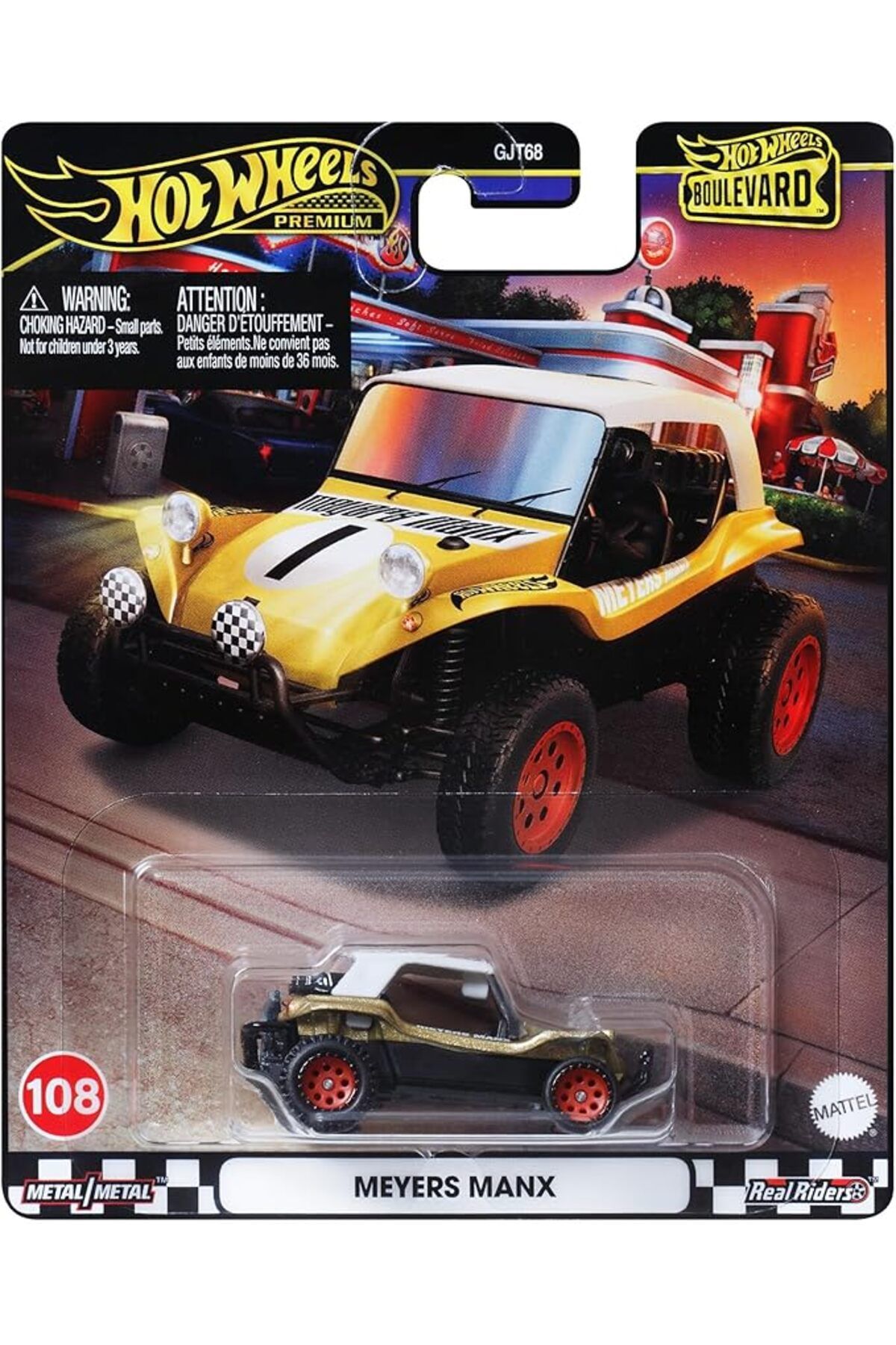 Hot Wheels Boulevard Premium Arabalar Meyers Manx HRT57 Hot Wheels Boulevard Premium Arabalar Meyers Manx HRT57