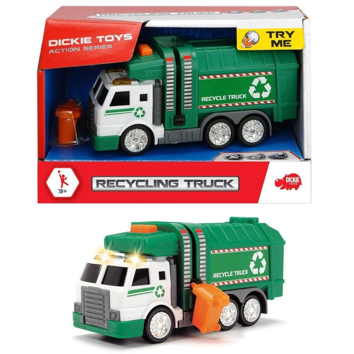 Dickie Toys Geri Dönüşüm Kamyonu Oyuncak – Işıklı ve Sesli, Hareketli Kova (3+ Yaş) Dickie Toys Geri Dönüşüm Kamyonu Oyuncak – Işıklı ve Sesli, Hareketli Kova (3+ Yaş)