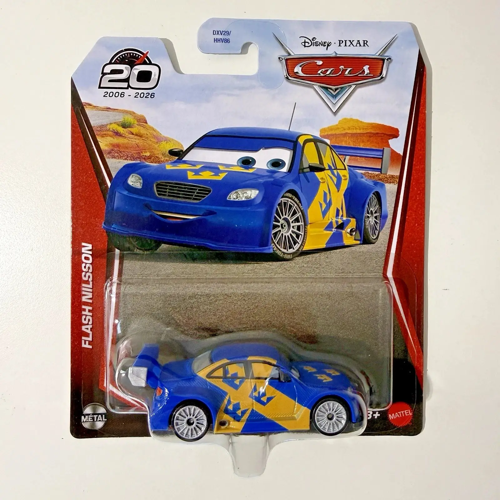Disney Pixar Cars 20. Yıl Flash Nilsson Metal Diecast Araç 2026