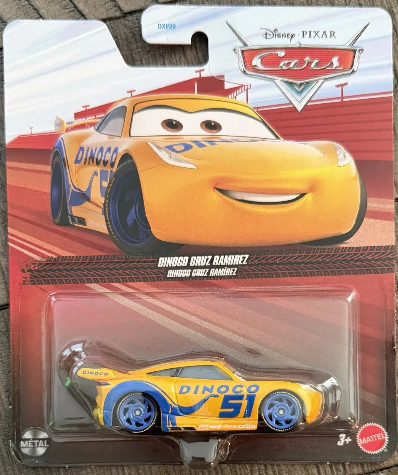 Disney Pixar Cars Dinoco Cruz Ramirez 51 Metal Die Cast Oyuncak