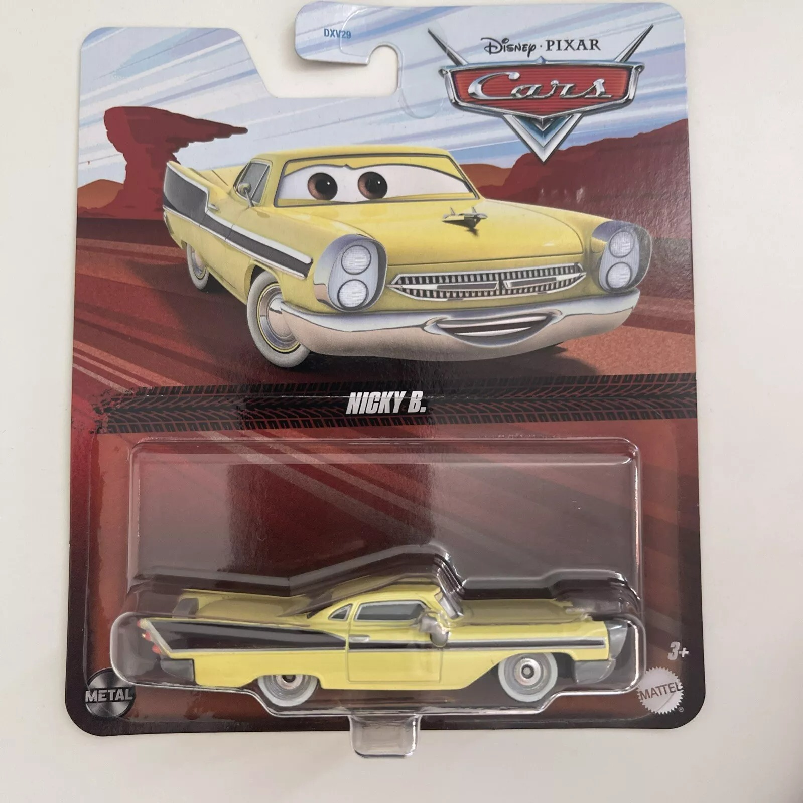 Disney Pixar Cars Nicky B. Diecast Metal Araba Figürü Disney Pixar Cars Nicky B. Diecast Metal Araba Figürü