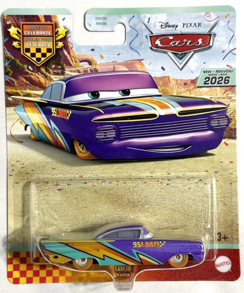 Disney Pixar Cars Race to Celebrate Ramone 2026 Metal Diecast Araç 