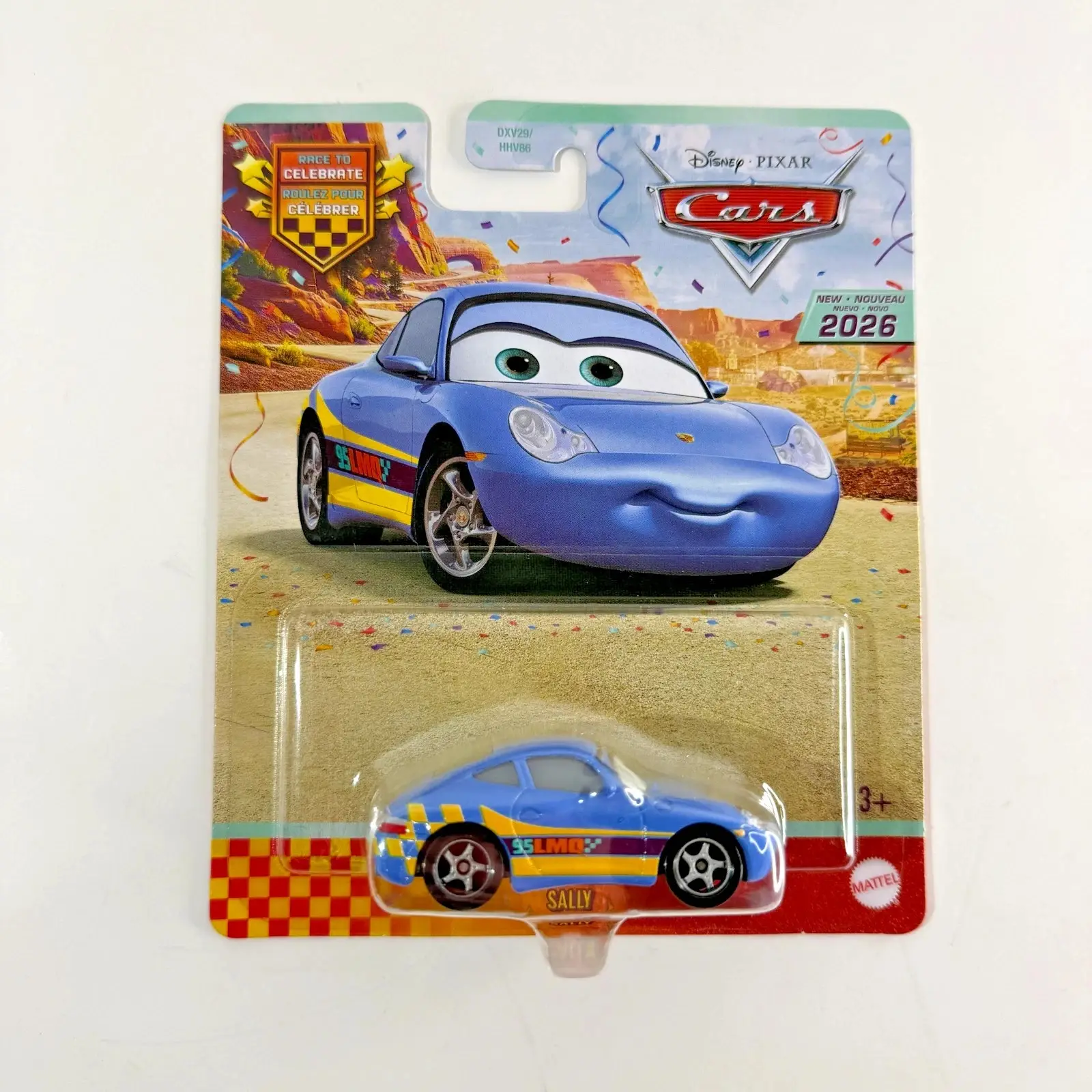 Disney Pixar Cars Race to Celebrate Sally 2026 Metal Diecast Araç