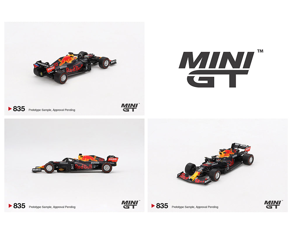 Mini GT 1:64 Red Bull RB16B #33 Max Verstappen F1 2021 Model Araba - Diecast Koleksiyon Mini GT 1:64 Red Bull RB16B #33 Max Verstappen F1 2021 Model Araba - Diecast Koleksiyon