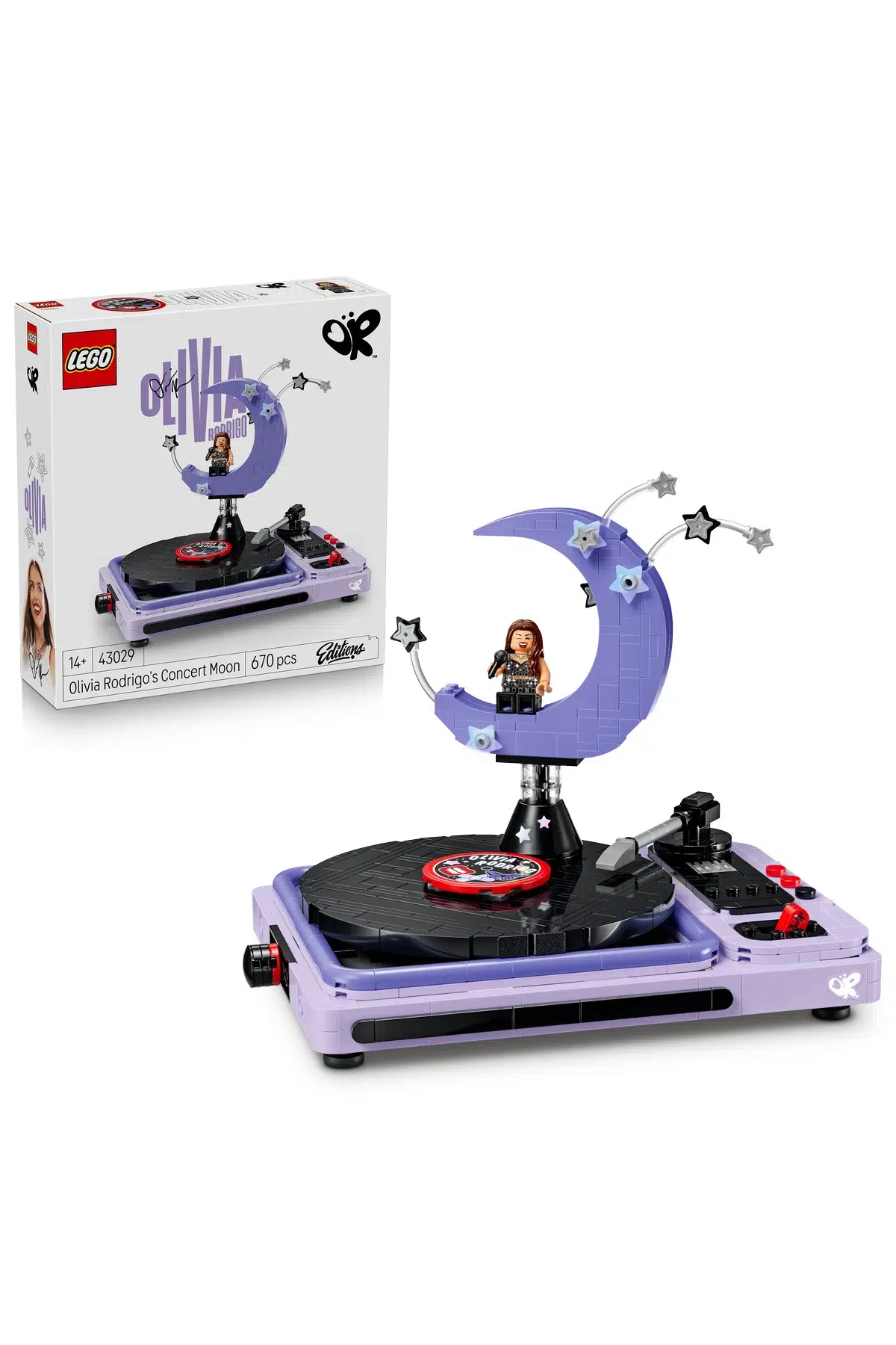 Lego® Editions Olivia Rodrigo'nun Gençler İçin Konser Ay Binası Seti 43029