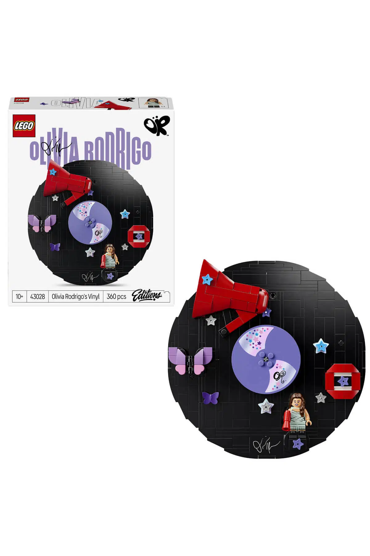Lego Editions Olivia Rodrigo’nun Plağı 43028 - 10 Yaş ve Üzeri Çocuklar için Dekoratif Model Yapım S