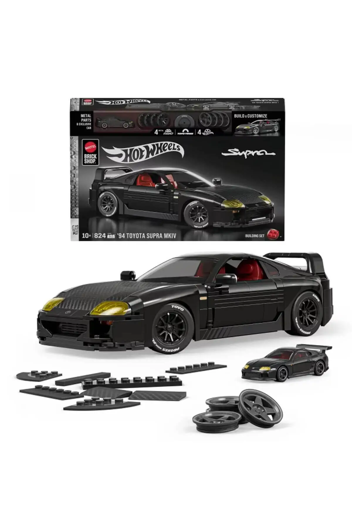 Hot Wheels Elite Serisi 94 Toyota Supra Mkiv Araba Yapım Seti JKG40