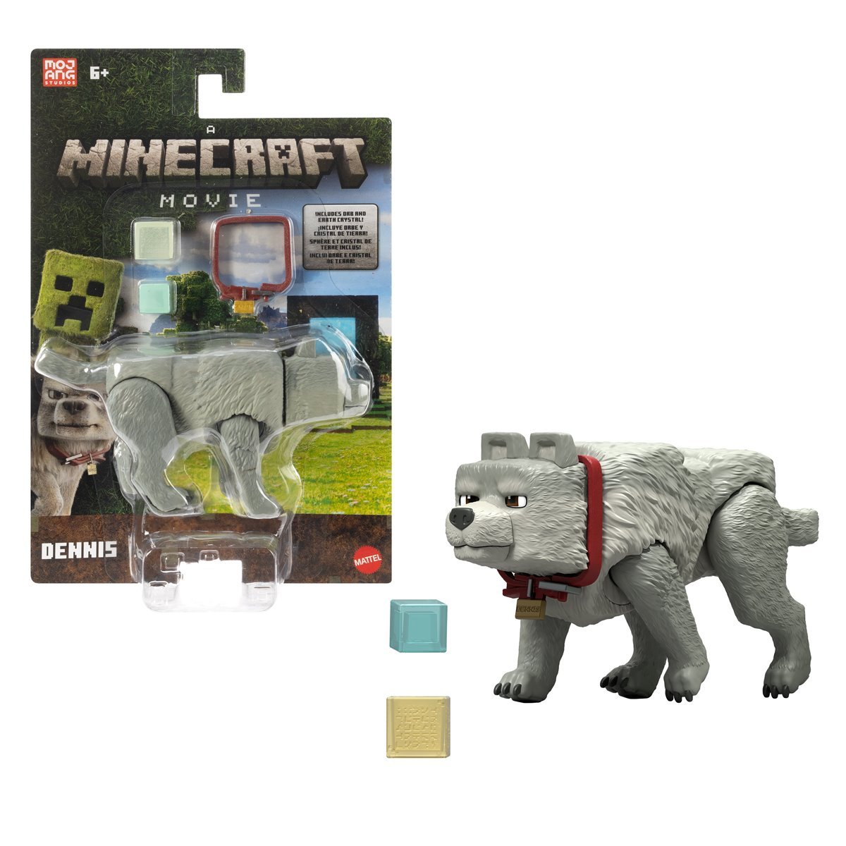 Minecraft Movie Dennis Figür 12 cm – Mattel Orijinal Film Karakteri Minecraft Movie Dennis Figür 12 cm – Mattel Orijinal Film Karakteri