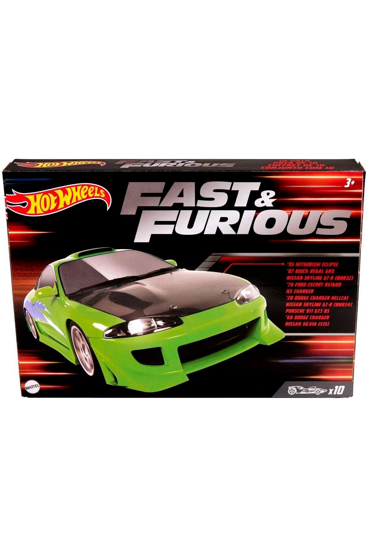 Hot Wheels Fast And Furıous 10 Lu Set Hot Wheels Fast And Furıous 10 Lu Set