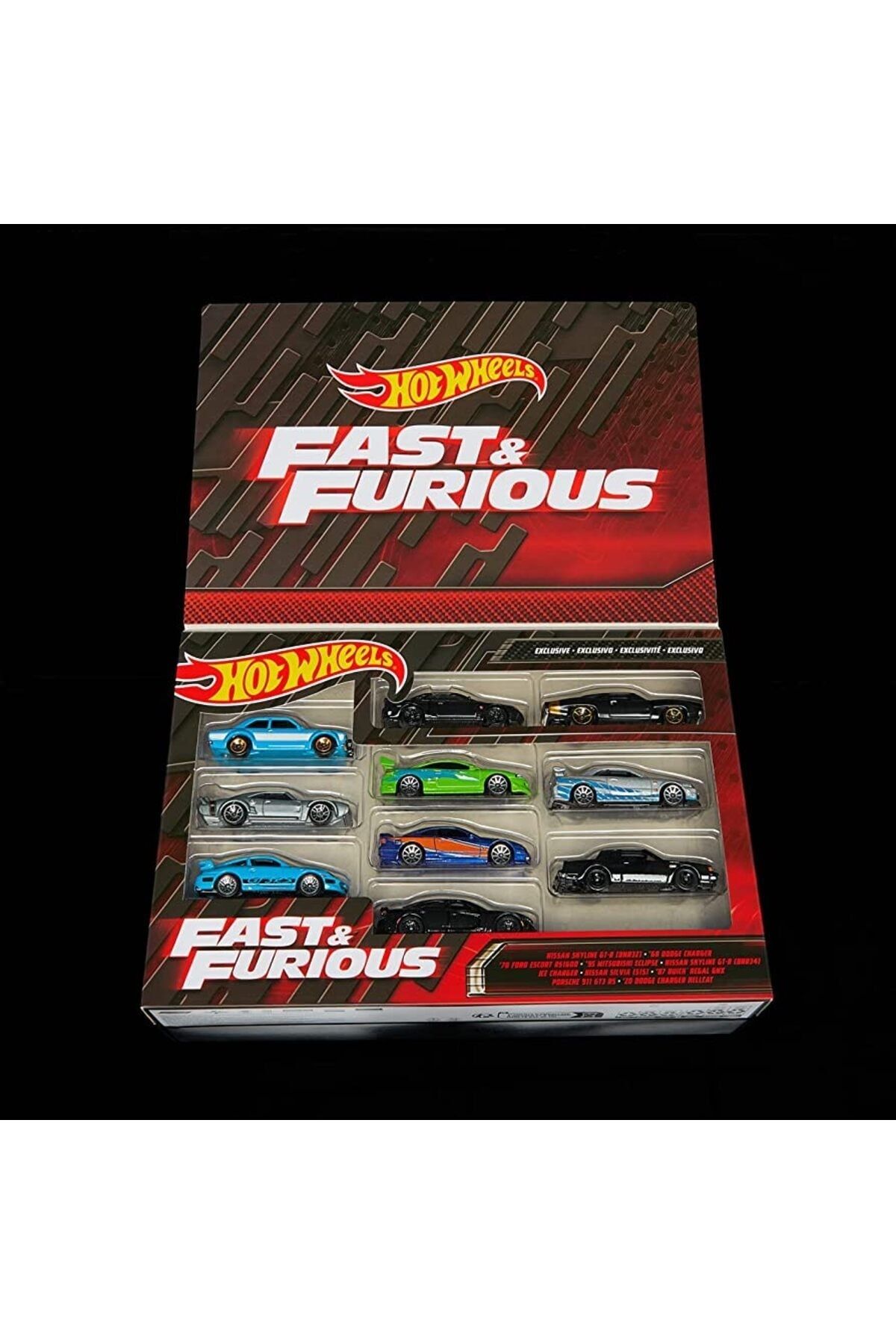 Hot Wheels Fast And Furıous 10 Lu Set Hot Wheels Fast And Furıous 10 Lu Set