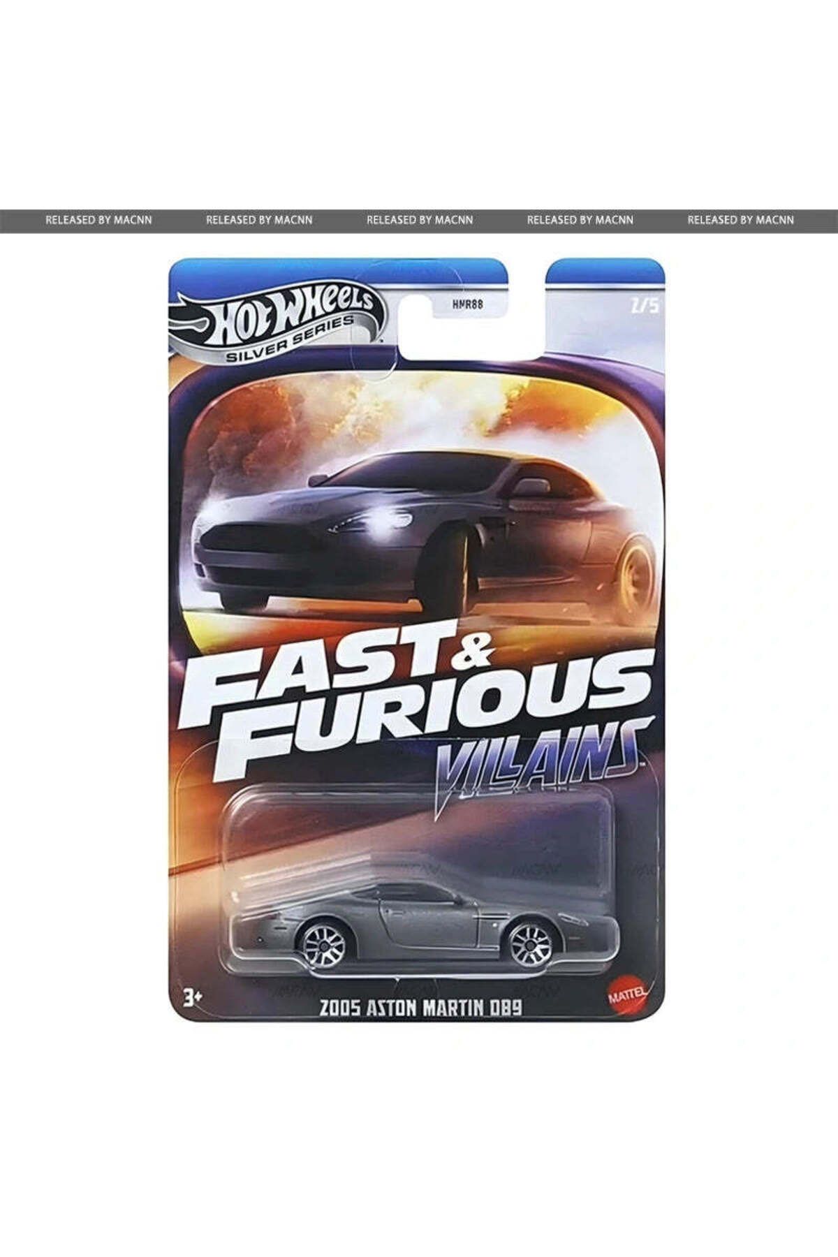 Hot Wheels Fast & Furious: Villains Silver Series (2025) - Hot Wheels 5`li Set (HNR88) Hot Wheels Fast & Furious: Villains Silver Series (2025) - Hot Wheels 5`li Set (HNR88)