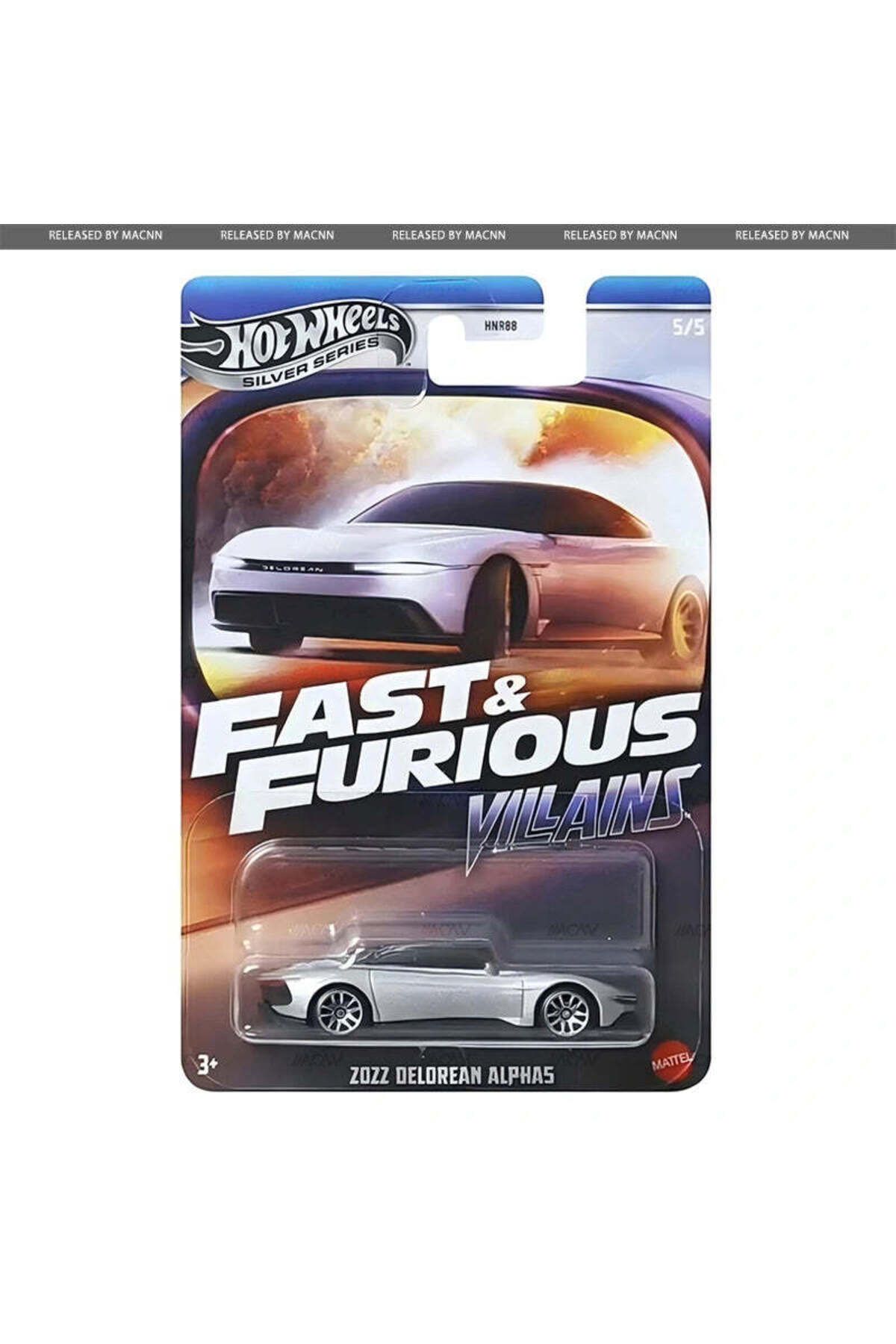 Hot Wheels Fast & Furious: Villains Silver Series (2025) - Hot Wheels 5`li Set (HNR88) Hot Wheels Fast & Furious: Villains Silver Series (2025) - Hot Wheels 5`li Set (HNR88)