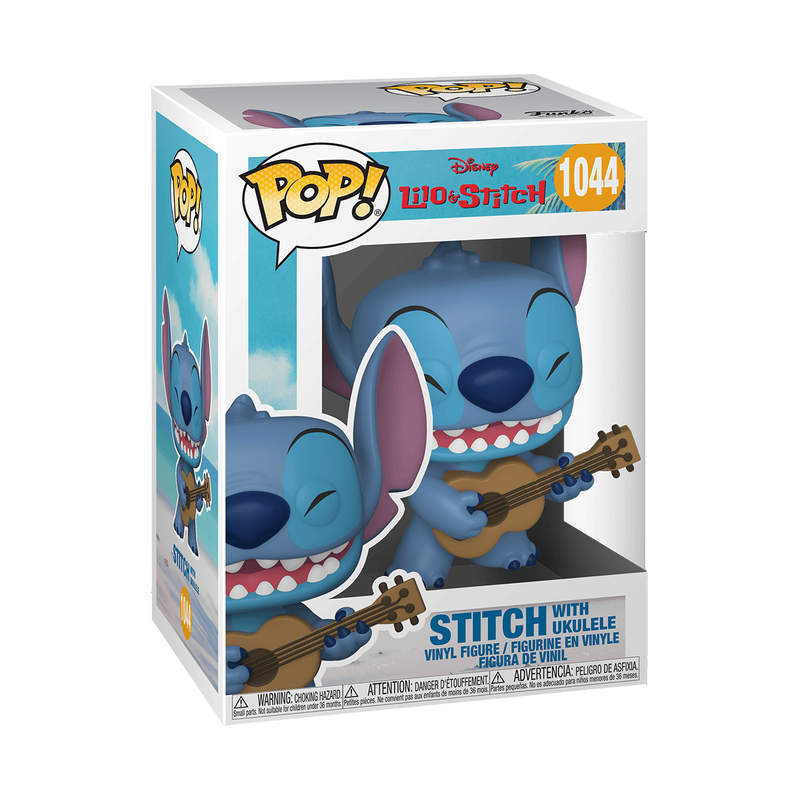 Funko Pop Lilo & Stitch Stitch Ukulele 1044 Figür Funko Pop Lilo & Stitch Stitch Ukulele 1044 Figür