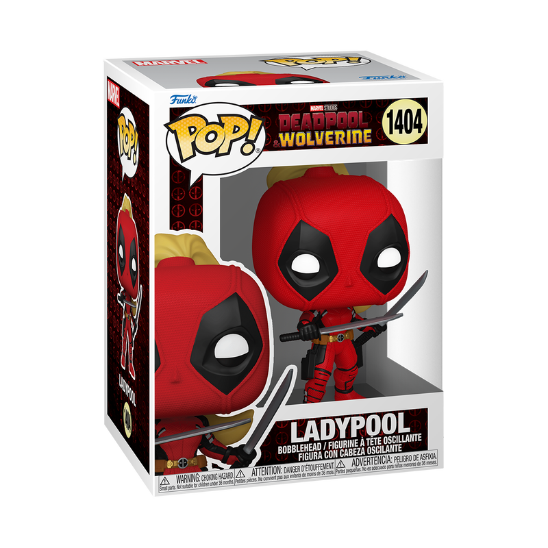 Funko Pop! Marvel Ladypool Figürü - Deadpool & Wolverine Serisi #1404 Funko Pop! Marvel Ladypool Figürü - Deadpool & Wolverine Serisi #1404