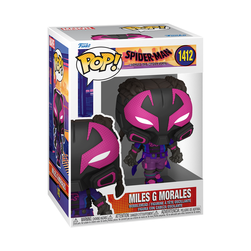 Funko Pop! Miles G Morales Prowler Figürü – Spider-Verse Koleksiyon Ürünü 10cm (No.1412) Funko Pop! Miles G Morales Prowler Figürü – Spider-Verse Koleksiyon Ürünü 10cm (No.1412)