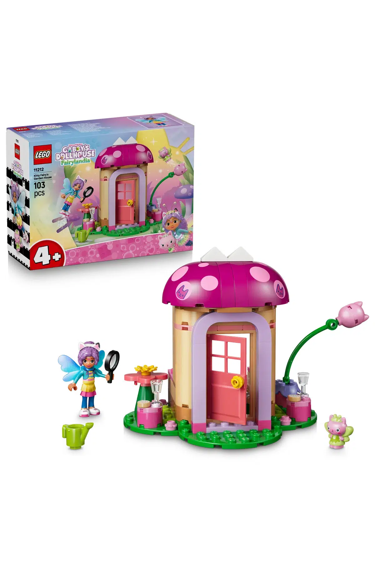 Lego® Gabby's Dollhouse Kitty Peri Bahçesi Oyuncağı 11212