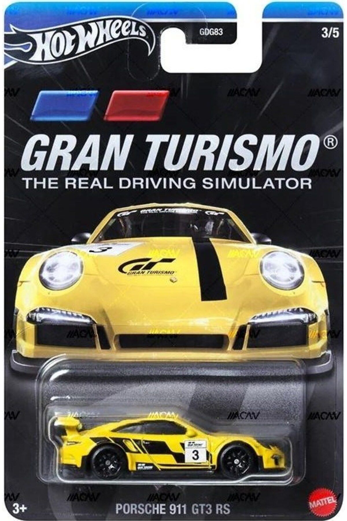 Hot Wheels Gran Turismo Porsche 911 GT3 RS – 1:64 Diecast Araba GDG83 Hot Wheels Gran Turismo Porsche 911 GT3 RS – 1:64 Diecast Araba GDG83