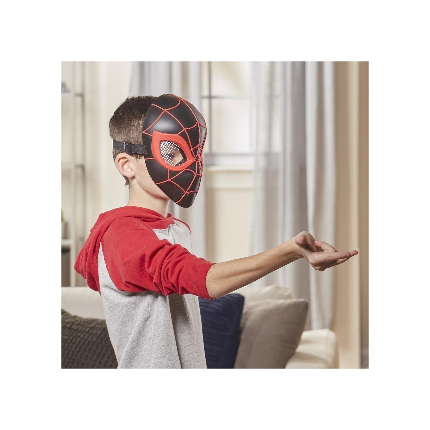 Hasbro Marvel Spider-Man Miles Morales Kahraman Maskesi – Çocuk Kostüm Aksesuarı Hasbro Marvel Spider-Man Miles Morales Kahraman Maskesi – Çocuk Kostüm Aksesuarı