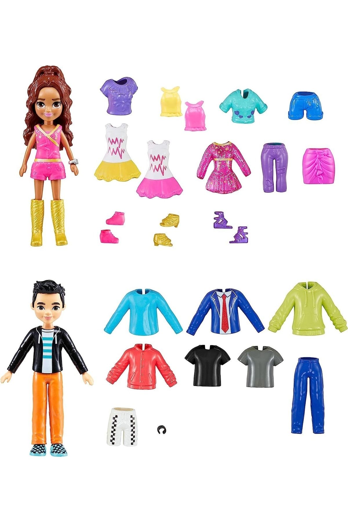 Polly Pocket ve Arkadaşları Kombin Eğlencesi Oyun Seti Polly Pocket ve Arkadaşları Kombin Eğlencesi Oyun Seti