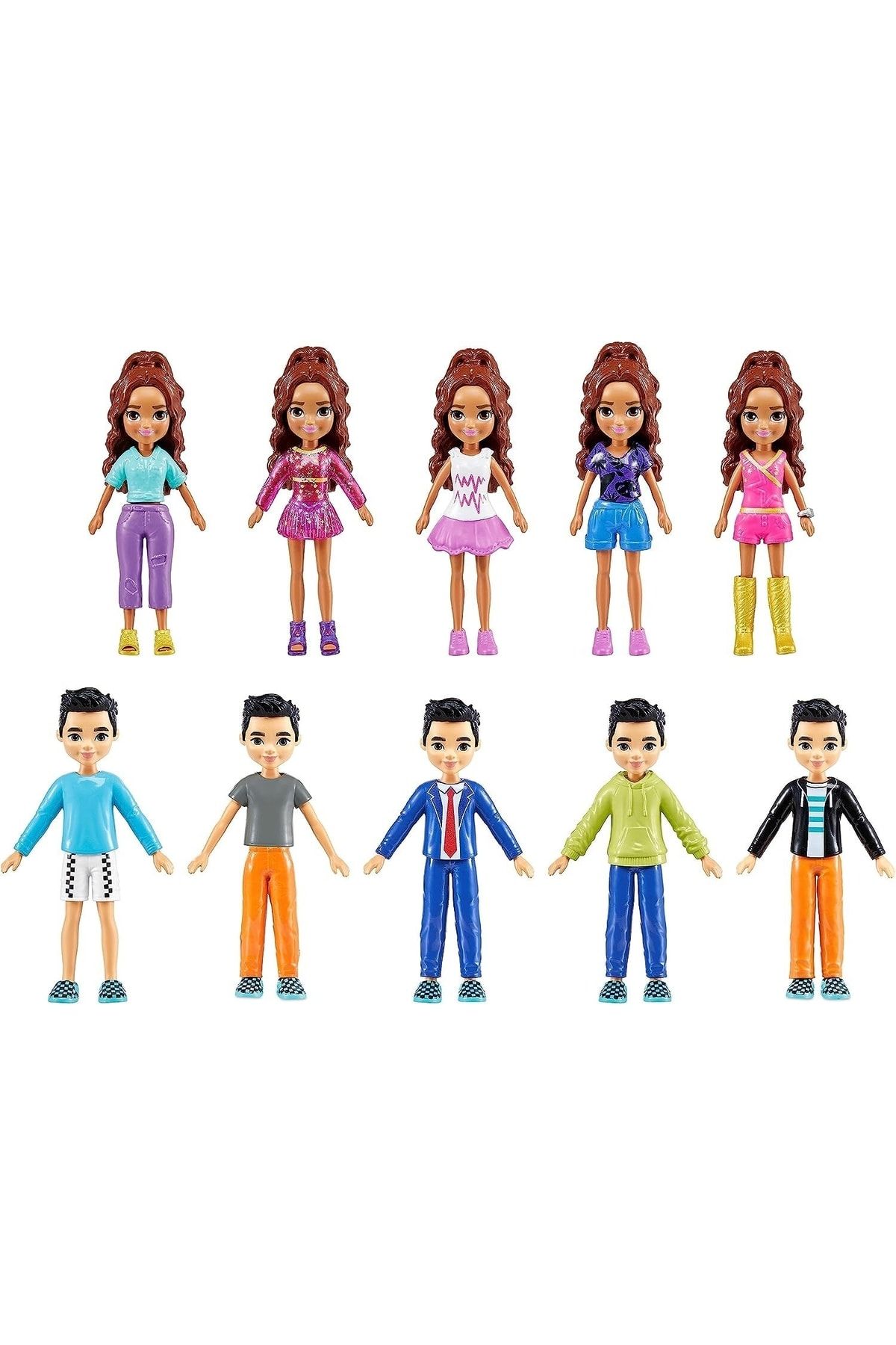 Polly Pocket ve Arkadaşları Kombin Eğlencesi Oyun Seti Polly Pocket ve Arkadaşları Kombin Eğlencesi Oyun Seti