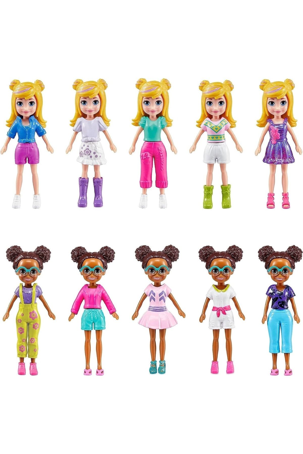 Polly Pocket ve Arkadaşları Kombin Eğlencesi Oyun Seti Polly Pocket ve Arkadaşları Kombin Eğlencesi Oyun Seti