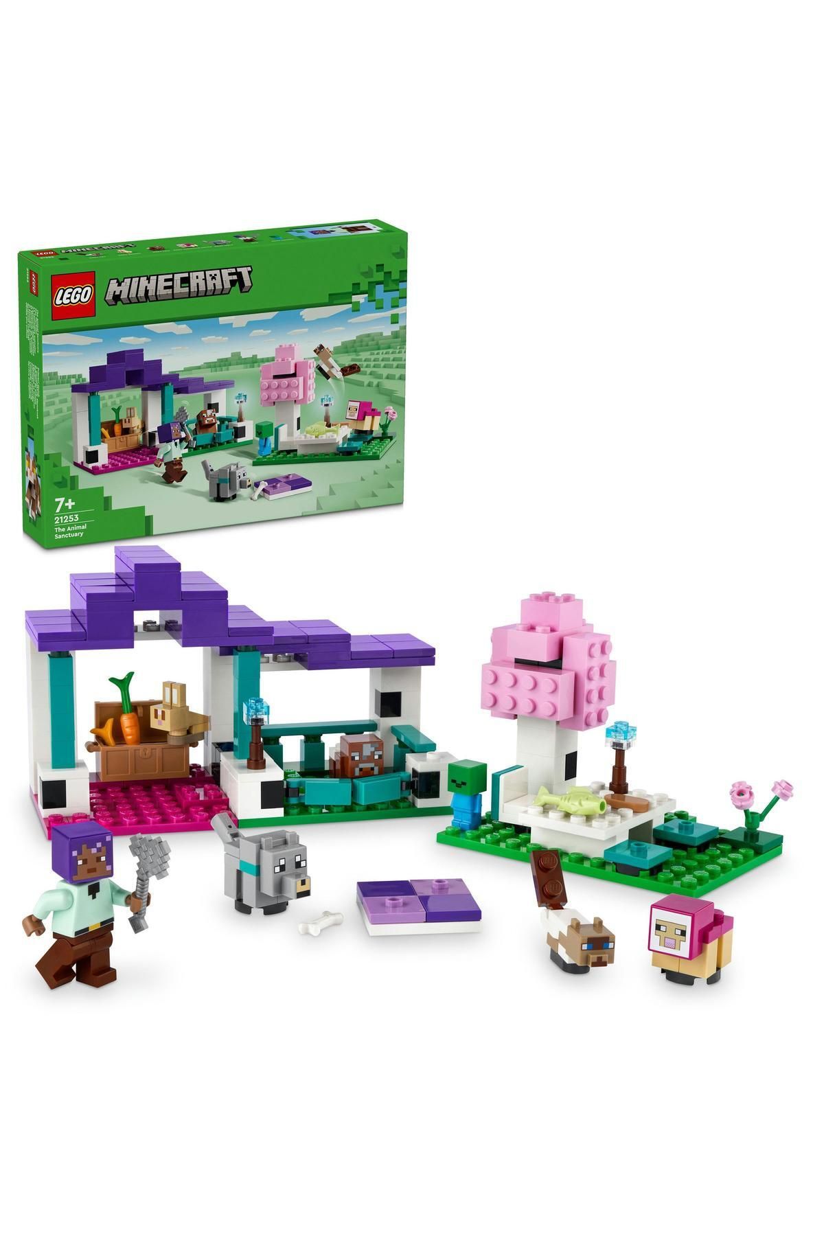 Lego Minecraft® Hayvan Barınağı 21253 - 7 Yaş ve Üzeri İçin Yapım Seti (206 Parça) sdgnh Lego Minecraft® Hayvan Barınağı 21253 - 7 Yaş ve Üzeri İçin Yapım Seti (206 Parça) sdgnh