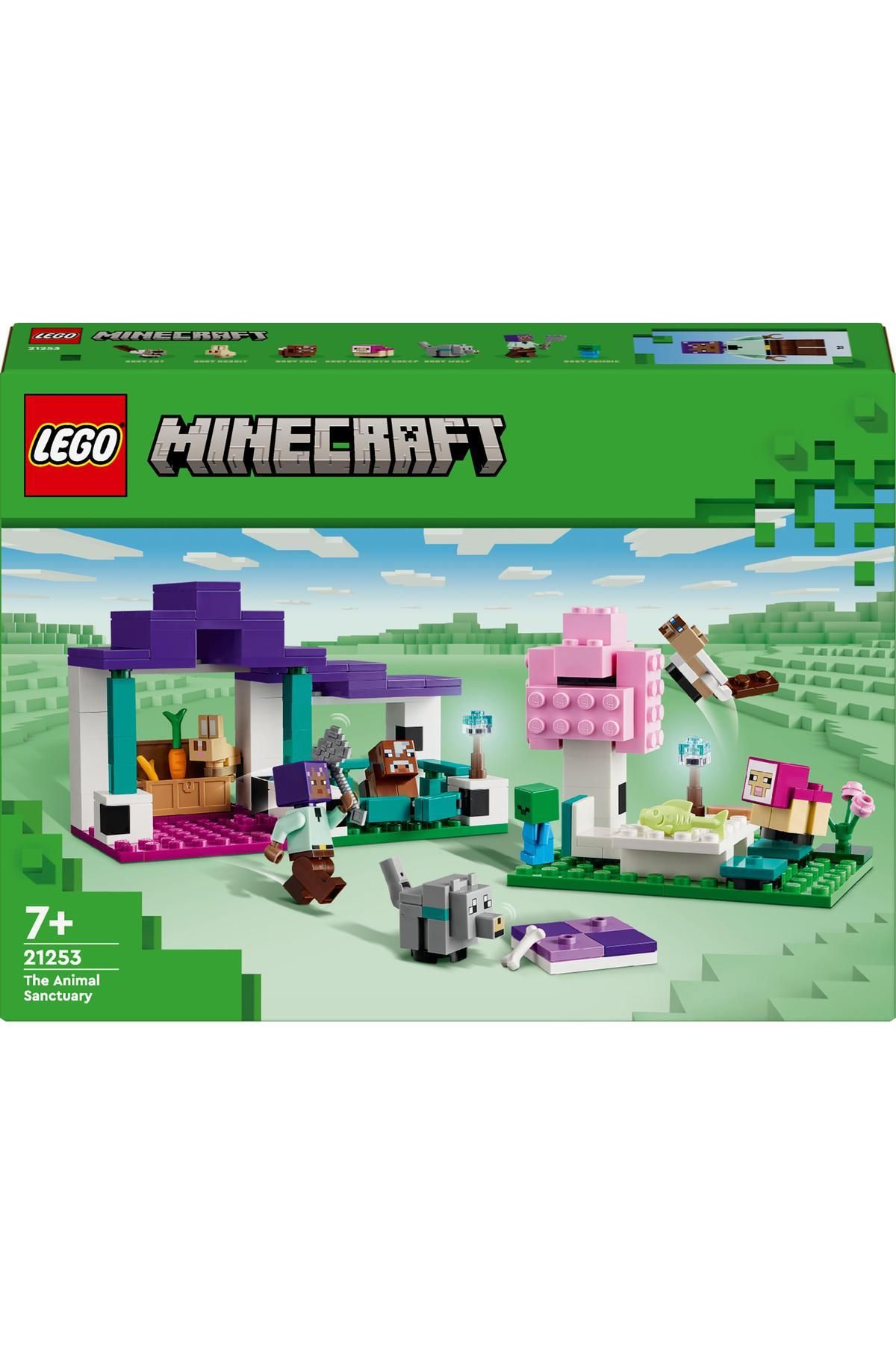 Lego Minecraft® Hayvan Barınağı 21253 - 7 Yaş ve Üzeri İçin Yapım Seti (206 Parça) sdgnh Lego Minecraft® Hayvan Barınağı 21253 - 7 Yaş ve Üzeri İçin Yapım Seti (206 Parça) sdgnh