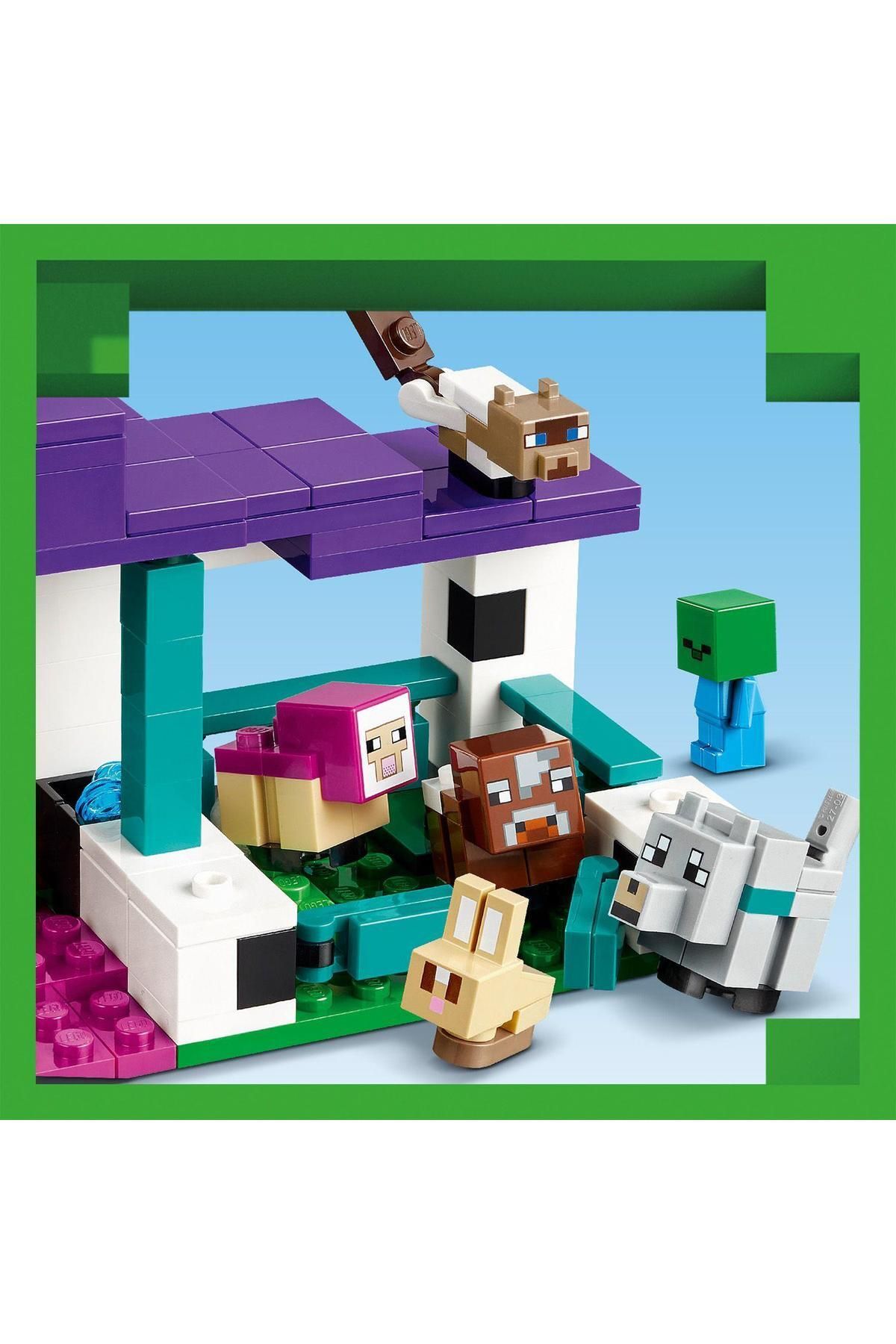 Lego Minecraft® Hayvan Barınağı 21253 - 7 Yaş ve Üzeri İçin Yapım Seti (206 Parça) sdgnh Lego Minecraft® Hayvan Barınağı 21253 - 7 Yaş ve Üzeri İçin Yapım Seti (206 Parça) sdgnh