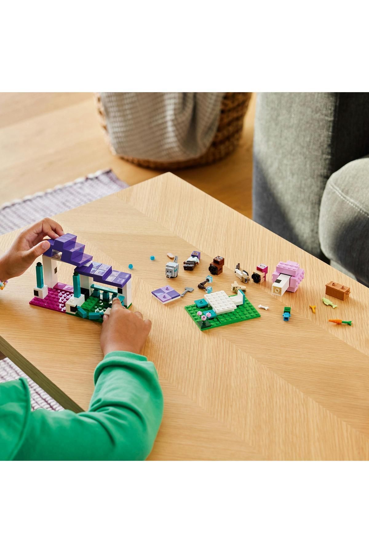 Lego Minecraft® Hayvan Barınağı 21253 - 7 Yaş ve Üzeri İçin Yapım Seti (206 Parça) sdgnh Lego Minecraft® Hayvan Barınağı 21253 - 7 Yaş ve Üzeri İçin Yapım Seti (206 Parça) sdgnh