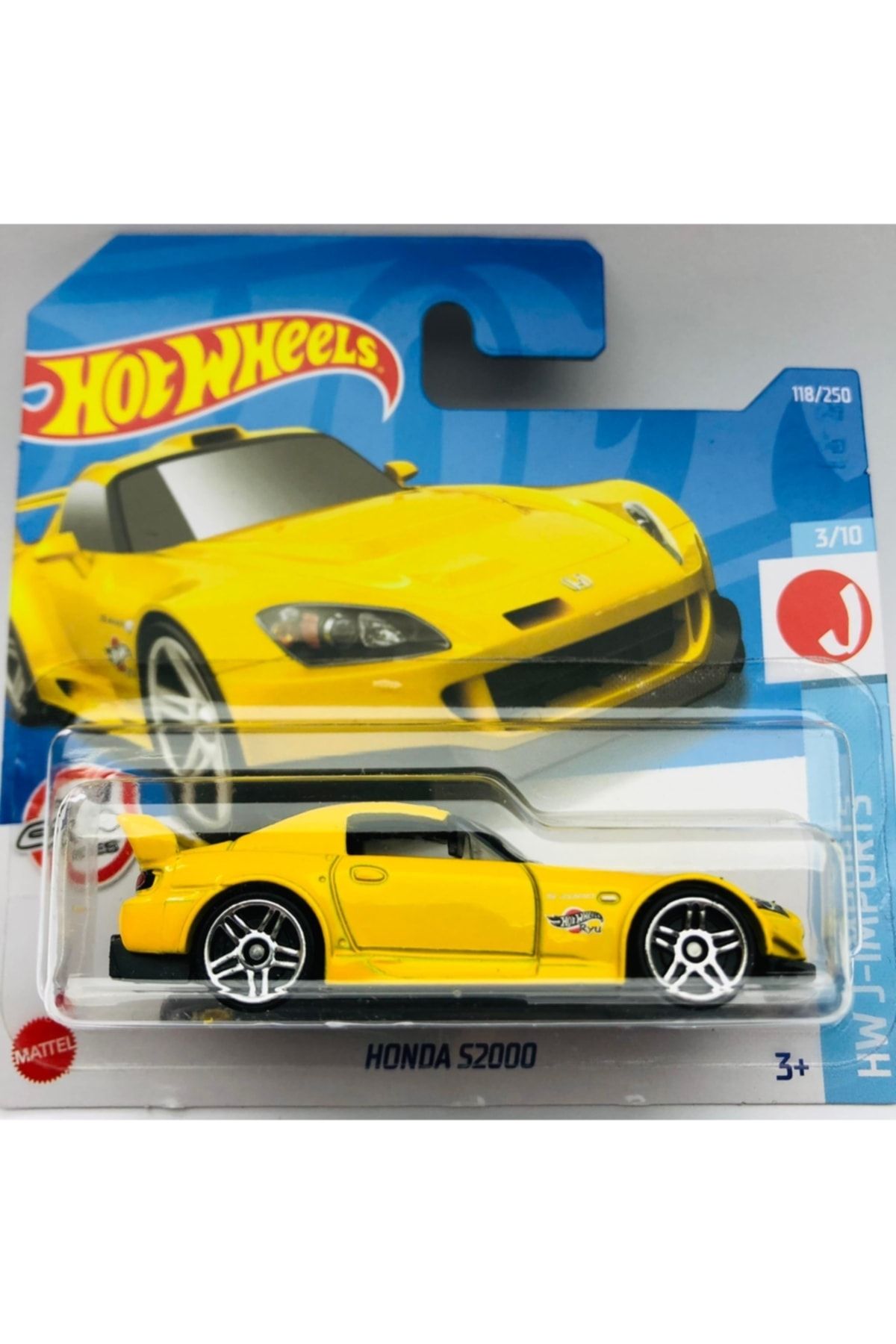 Hot Wheels Honda S2000 Sarı 1:64 Ölçek Hotwheels Marka Hot Wheels Honda S2000 Sarı 1:64 Ölçek Hotwheels Marka