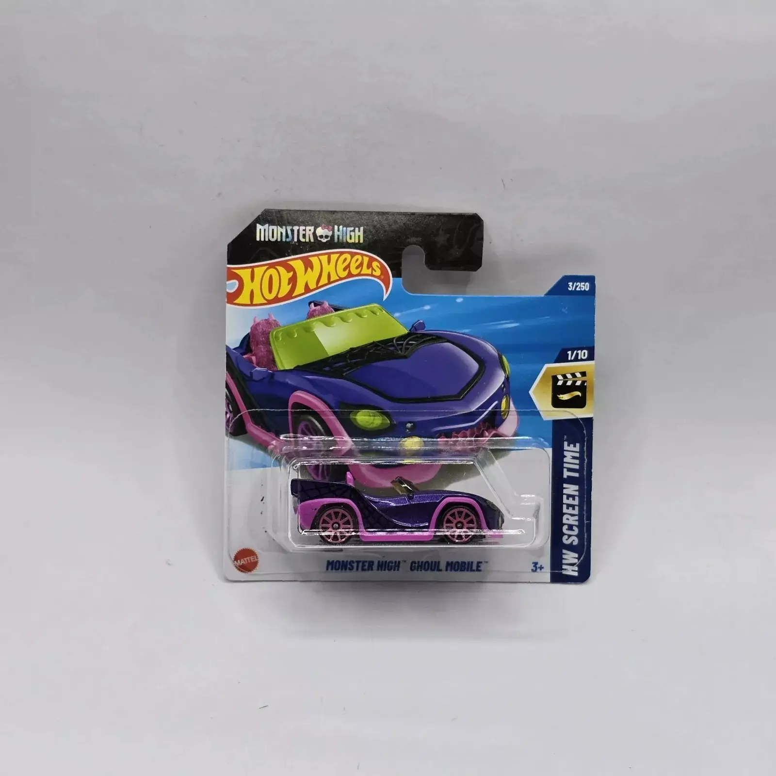 Hot Wheels 2025 Tekli Araba Monster High Ghoul Mobile Hw Screen Time 1/10