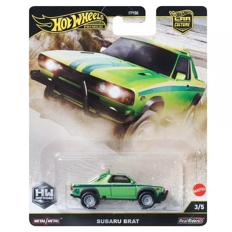 Hot Wheels Car Culture Off-Road Subaru Brat – Metal Gövde Koleksiyon Aracı Hot Wheels Car Culture Off-Road Subaru Brat – Metal Gövde Koleksiyon Aracı