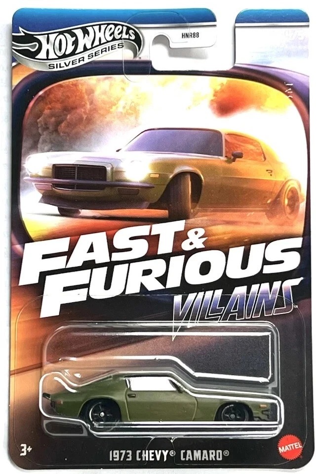 Hot Wheels Fast & Furious 1973 Chevy Camaro – Villains Serisi Koleksiyon Arabası Hot Wheels Fast & Furious 1973 Chevy Camaro – Villains Serisi Koleksiyon Arabası