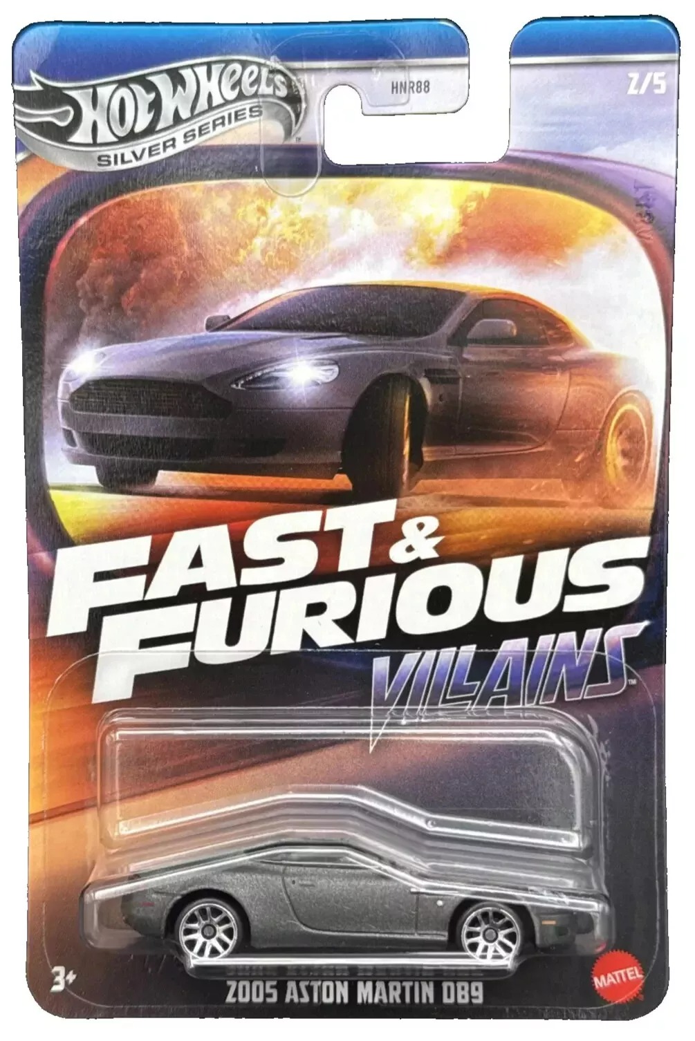 Hot Wheels Fast & Furious 2005 Aston Martin DB9 Die-Cast Araba (Villains Serisi) Hot Wheels Fast & Furious 2005 Aston Martin DB9 Die-Cast Araba (Villains Serisi)