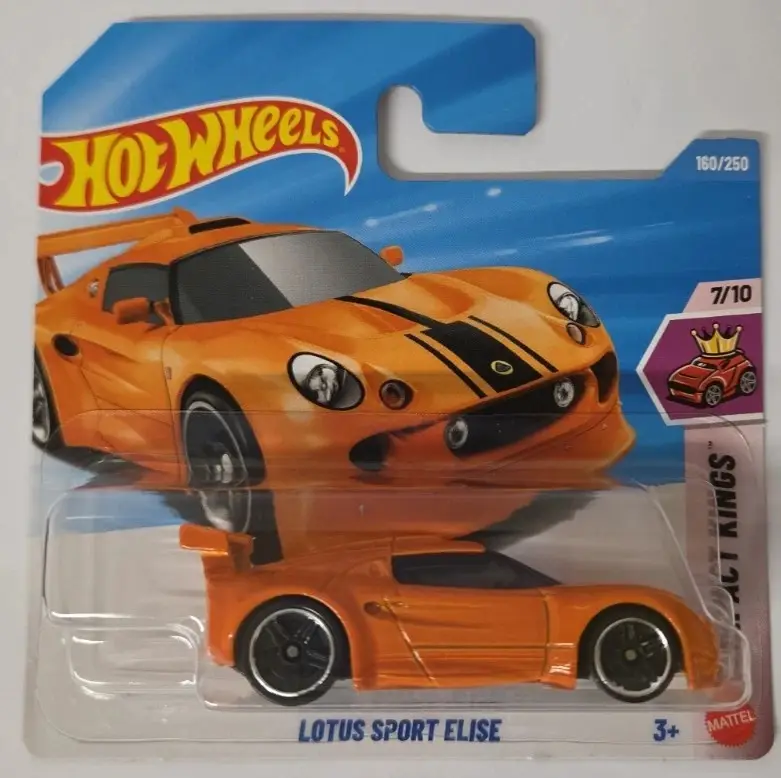 Hot Wheels Lotus Sport Elise Turuncu 1:64 Metal Model Araba 160/250