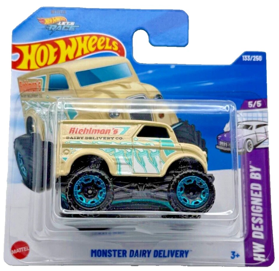 Hot Wheels Monster Dairy Delivery – Tasarım Serisi Koleksiyon Arabası (133/250) Hot Wheels Monster Dairy Delivery – Tasarım Serisi Koleksiyon Arabası (133/250)
