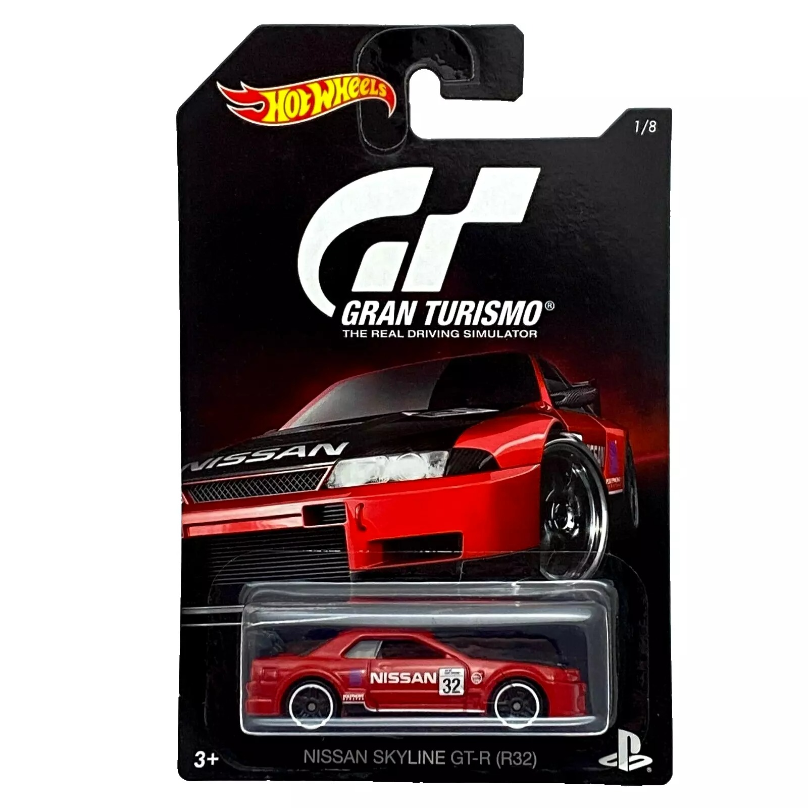 Hot Wheels Nissan Skyline GT-R R32 Gran Turismo Diecast Araba – 2015 Üretimi Hot Wheels Nissan Skyline GT-R R32 Gran Turismo Diecast Araba – 2015 Üretimi